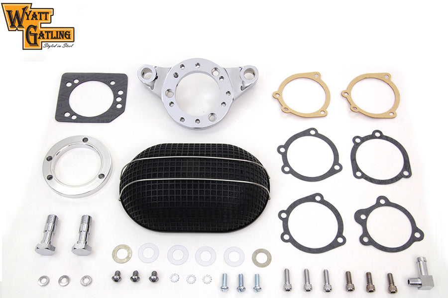 Black Wyatt Gatling Air Cleaner Assembly 1991 / UP XL