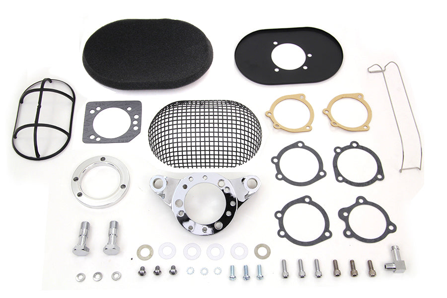 Black Wyatt Gatling Air Cleaner Assembly 1991 / UP XL