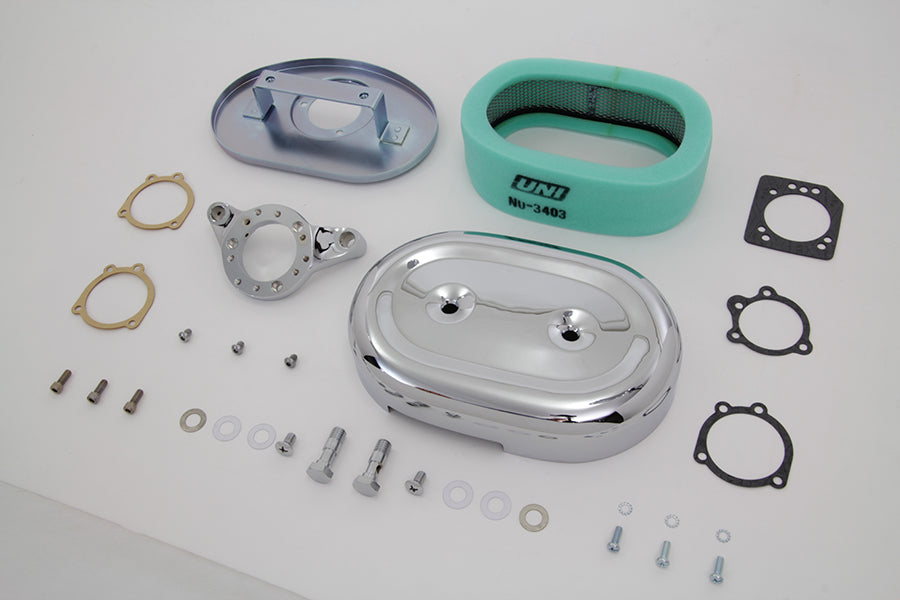 Chrome Wyatt Gatling Air Cleaner Assembly 1991 / UP XL