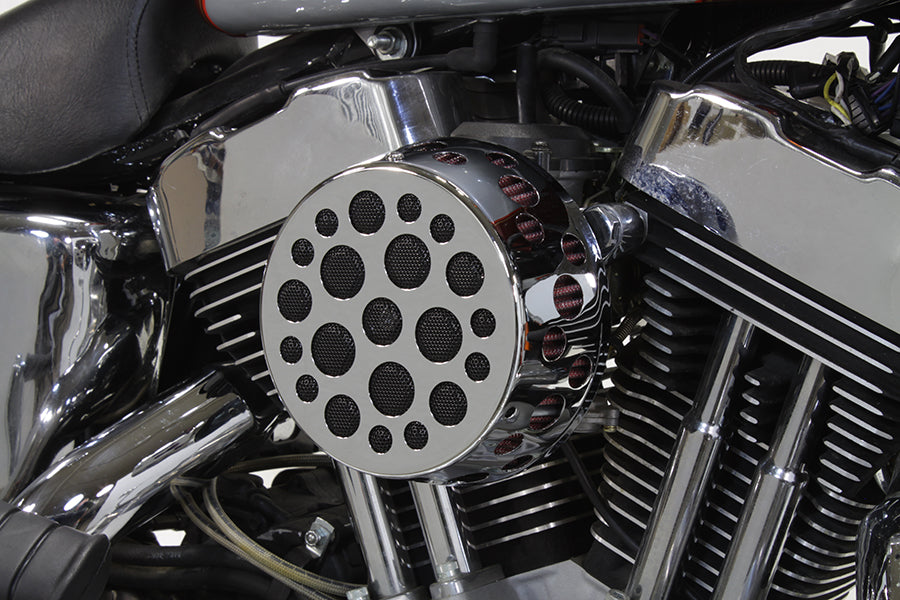 Chrome Wyatt Gatling Air Cleaner Assembly 1991 / UP XL