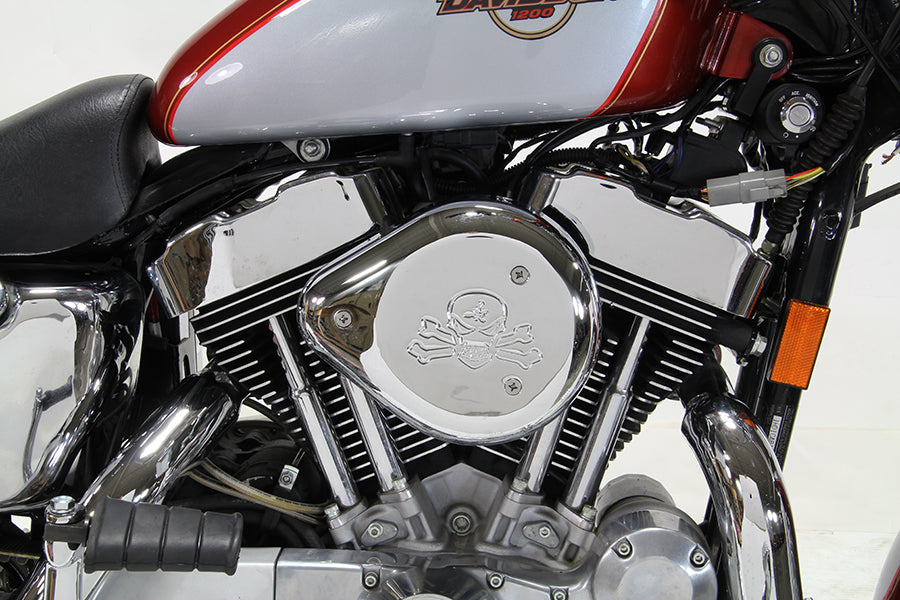 Chrome Wyatt Gatling Air Cleaner Assembly 1991 / UP XL