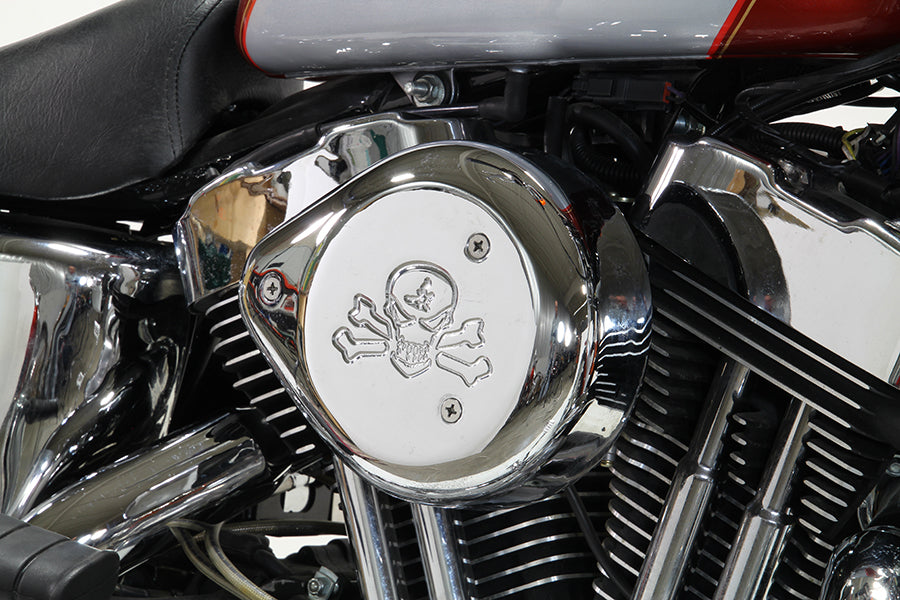 Chrome Wyatt Gatling Air Cleaner Assembly 1991 / UP XL