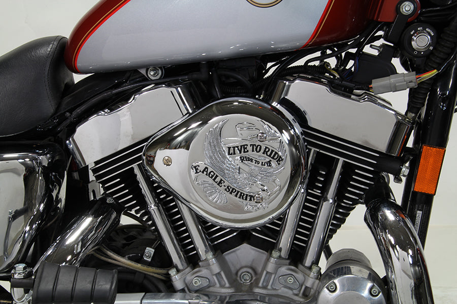 Chrome Wyatt Gatling Air Cleaner Assembly 1991 / UP XL