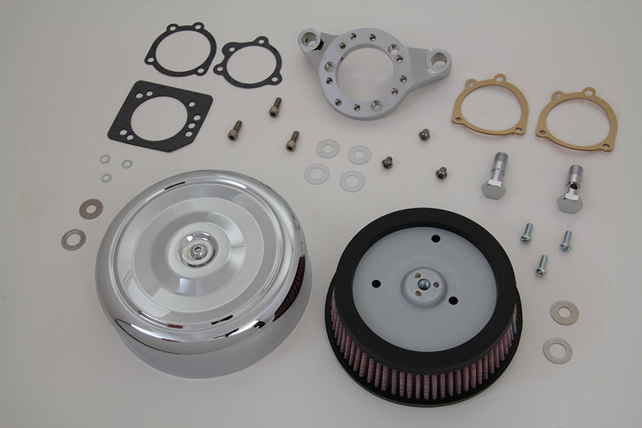 Chrome Wyatt Gatling Air Cleaner Assembly 1991 / UP XL