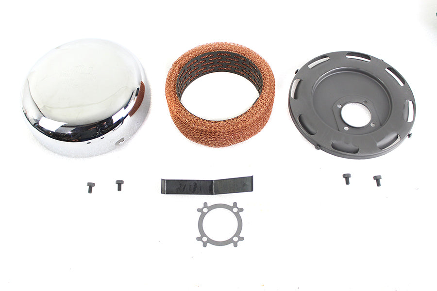 7 Chrome J Slot Air Cleaner 1941 / 1948 UL 1941 / 1952 WL