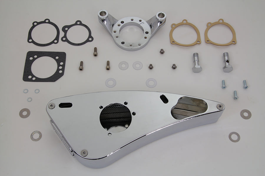 Chrome Wyatt Gatling Air Cleaner Assembly 1991 / UP XL