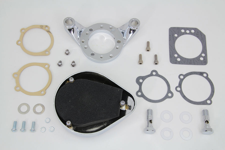 Chrome Wyatt Gatling Air Cleaner Assembly 1991 / UP XL