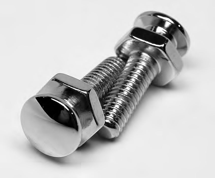 Chrome Seat Mount Screw Set 1995 / UP FLHT 1995 / UP FLHR 1995 / UP FLTR
