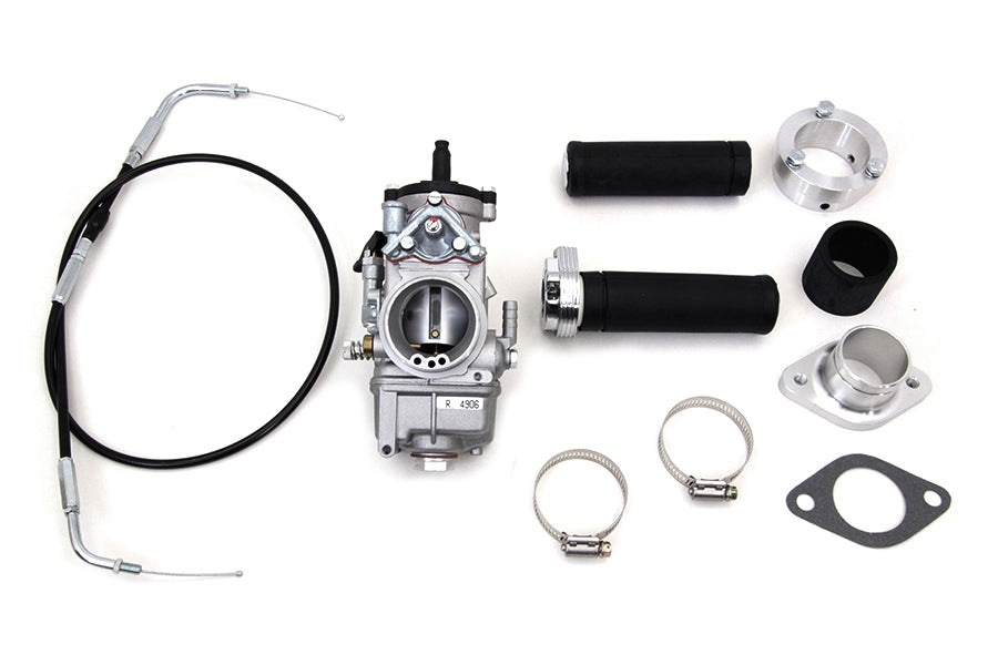 Dell'Orto 38mm Carburetor Kit 1966 / 1984 FL 1957 / 1985 XL 1971 / 1984 FX