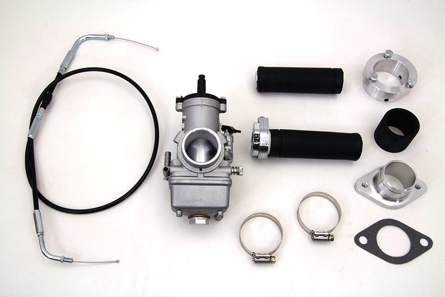 Dell'Orto 38mm Carburetor Kit 1966 / 1984 FL 1957 / 1985 XL 1971 / 1984 FX