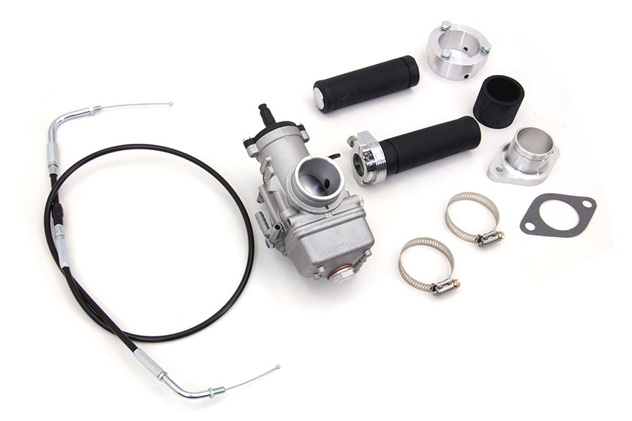 Dell'Orto 38mm Carburetor Kit 1966 / 1984 FL 1957 / 1985 XL 1971 / 1984 FX