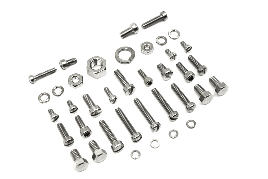 Linkert Carburetor Screw Kit Zicad Plated 1936 / 1965 FL 1936 / 1952 W 1936 / 1957 G 1936 / 1952 EL