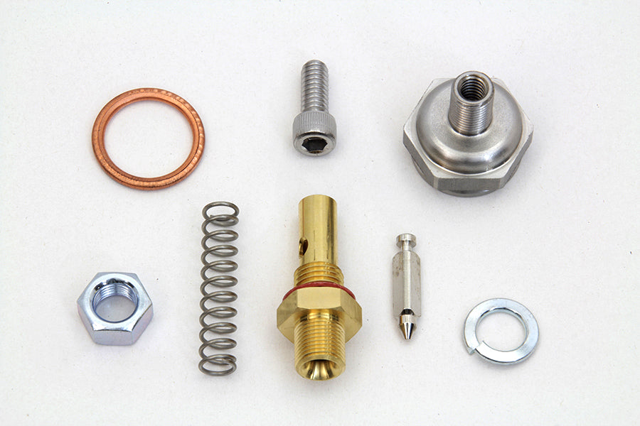 Locknut with Linkert Needle and Seat Kit Zinc 1936 / 1952 EL 1941 / 1965 FL 1936 / 1952 W 1936 / 1957 G