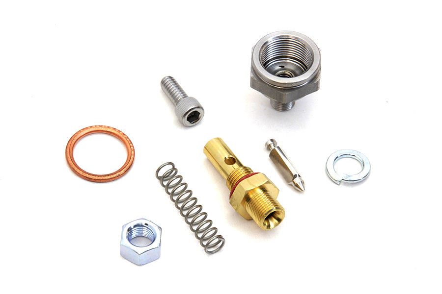 Locknut with Linkert Needle and Seat Kit Zinc 1936 / 1952 EL 1941 / 1965 FL 1936 / 1952 W 1936 / 1957 G