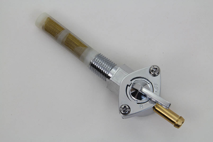 Chrome Petcock with Straight Outlet 0 /  Custom application