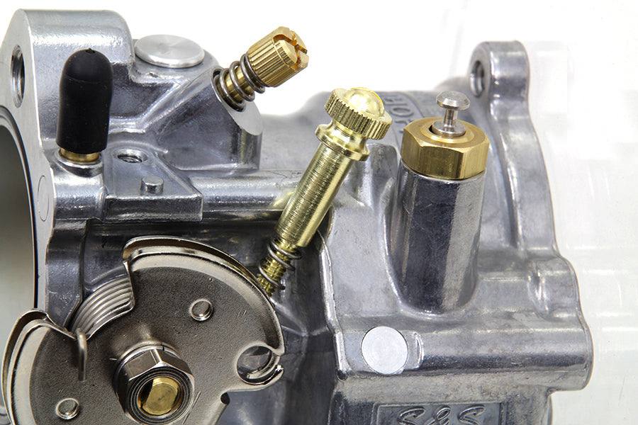 Brass Carburetor Adjuster Screw Set 0 /  Replacement application for S&S Super E and G carburetor