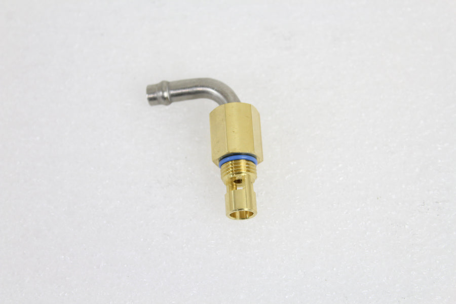 Super E Needle Seat with Elbow 0 /  Special application for S&S E" series carburetors"