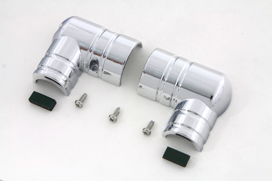 Chrome Fuel Tank Fitting Cover 2003 / UP FLT 2002 / 2017 FXST 2002 / 2017 FLST 2004 / 2007 FXD