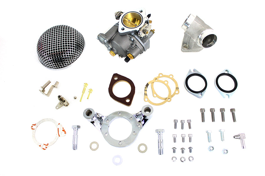 OKO Performance 1-7/8 Shorty Carburetor Kit Natural 1986 / 2006 XL 883cc1986 / 2006 XL 1200cc