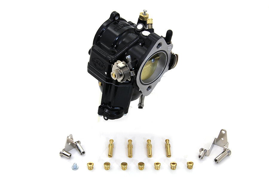 Black S&S E Carburetor 1986 / 2006 XL 1984 / 1999 FXST 1986 / 1999 FLST