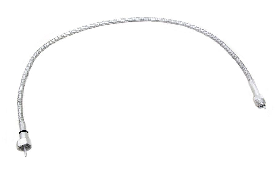 Replica 35-1/2" Cadmium Speedometer Cable 1936 / 1940 EL 1941 / 1961 FL 1938 / 1948 UL