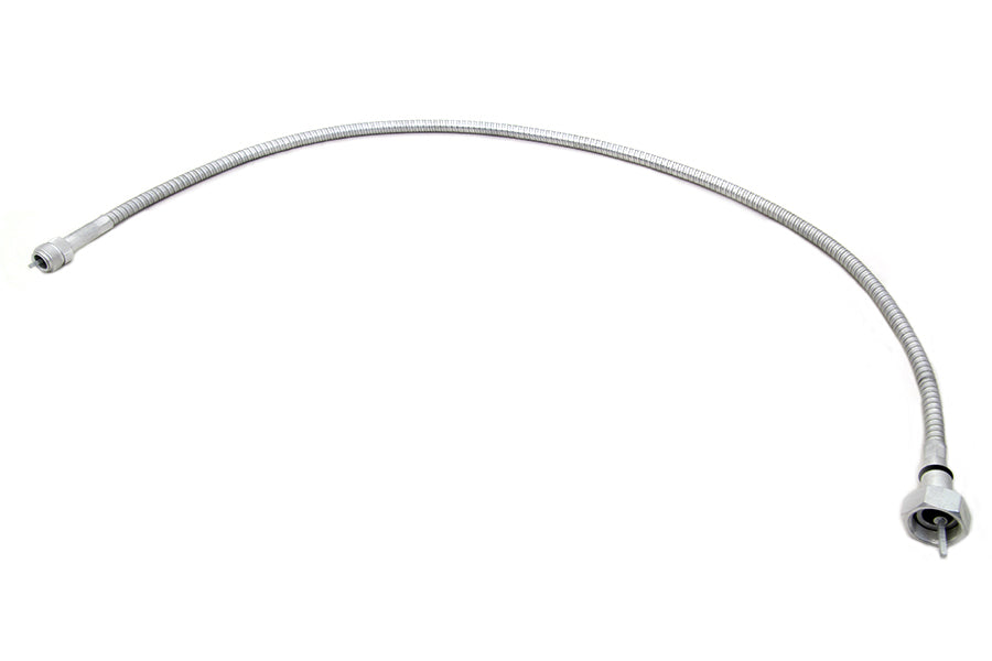 Replica 35-1/2" Cadmium Speedometer Cable 1936 / 1940 EL 1941 / 1961 FL 1938 / 1948 UL