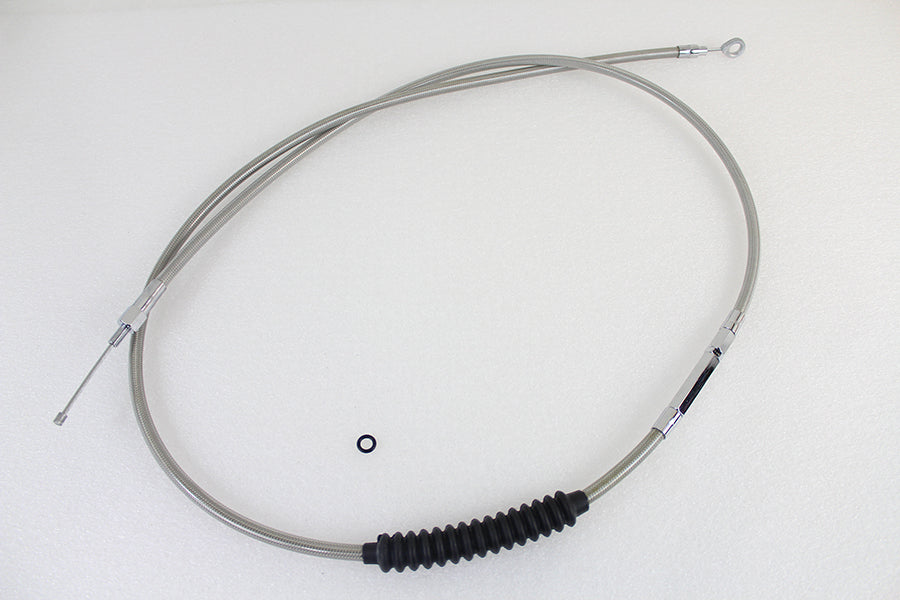 79 Braided Stainless Steel Clutch Cable 1987 / 2006 FLT 1987 / 2006 FLST 1987 / 2006 FXST 1987 / 2006 FXSTC