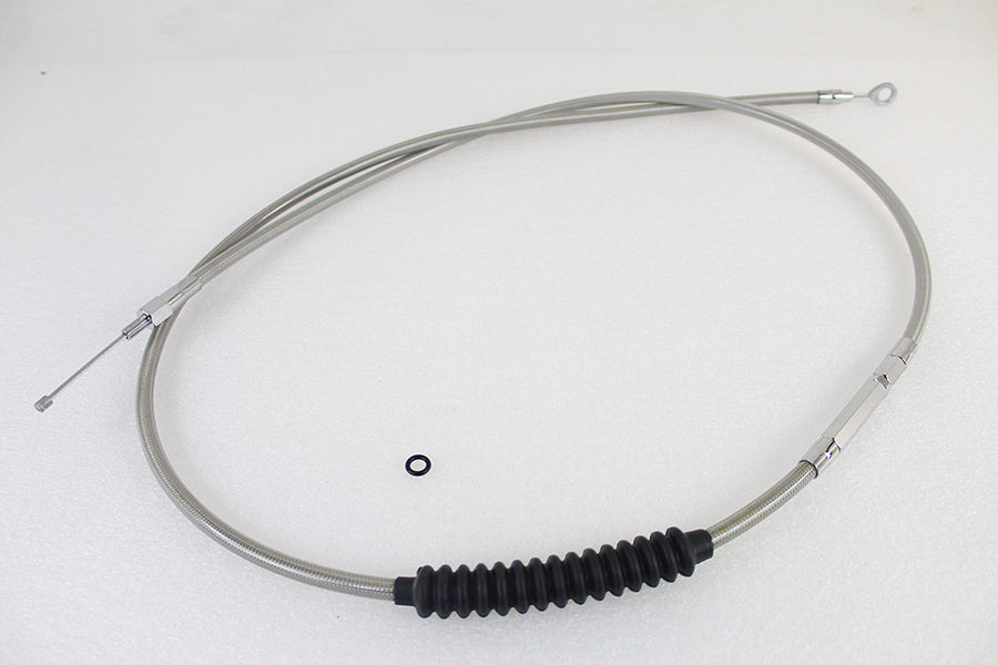 79 Braided Stainless Steel Clutch Cable 1987 / 2006 FLT 1987 / 2006 FLST 1987 / 2006 FXST 1987 / 2006 FXSTC