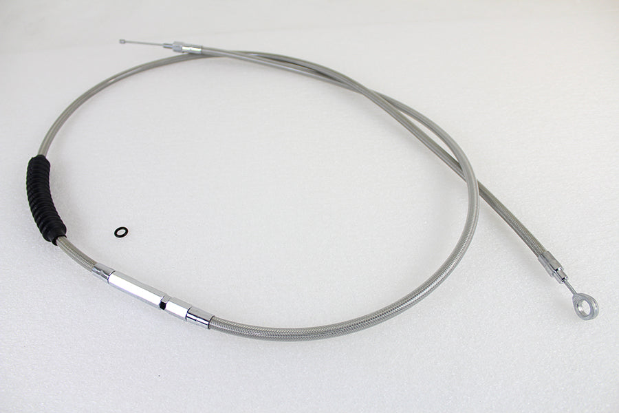 79 Braided Stainless Steel Clutch Cable 1987 / 2006 FLT 1987 / 2006 FLST 1987 / 2006 FXST 1987 / 2006 FXSTC