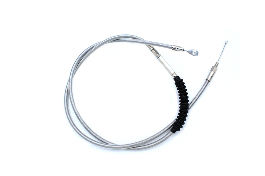 69.25 Braided Stainless Steel Clutch Cable 1987 / 2006 FLT 1987 / 2006 FLST 1987 / 2006 FXST 1987 / 2006 FXSTC