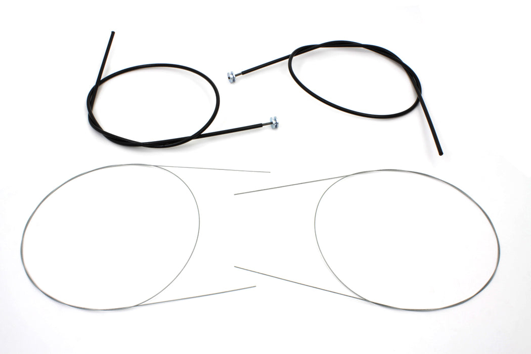 Vinyl Outer Control Cable Set 1949 / 1953 FL