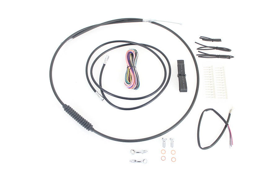 12 -14 Handlebar Cable and Brake Line Kit 2008 / 2013 FLHR with ABS2008 / 2013 FLTR with ABS