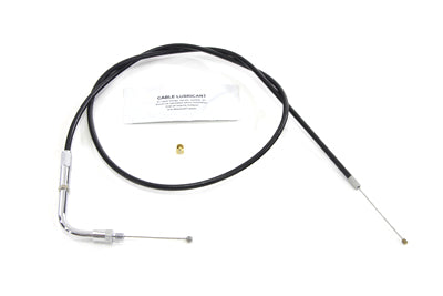 38 Black Throttle Cable 0 /  Custom application for Mikuni carburetor