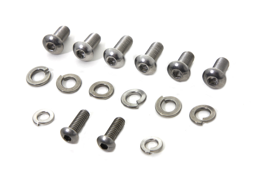 Headlamp Cowl Screw Kit Stainless Steel 1960 / 1984 FL