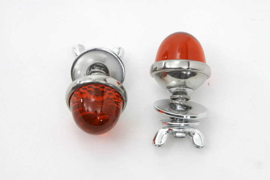 License Plate Reflector Set Amber 0 /  Custom application