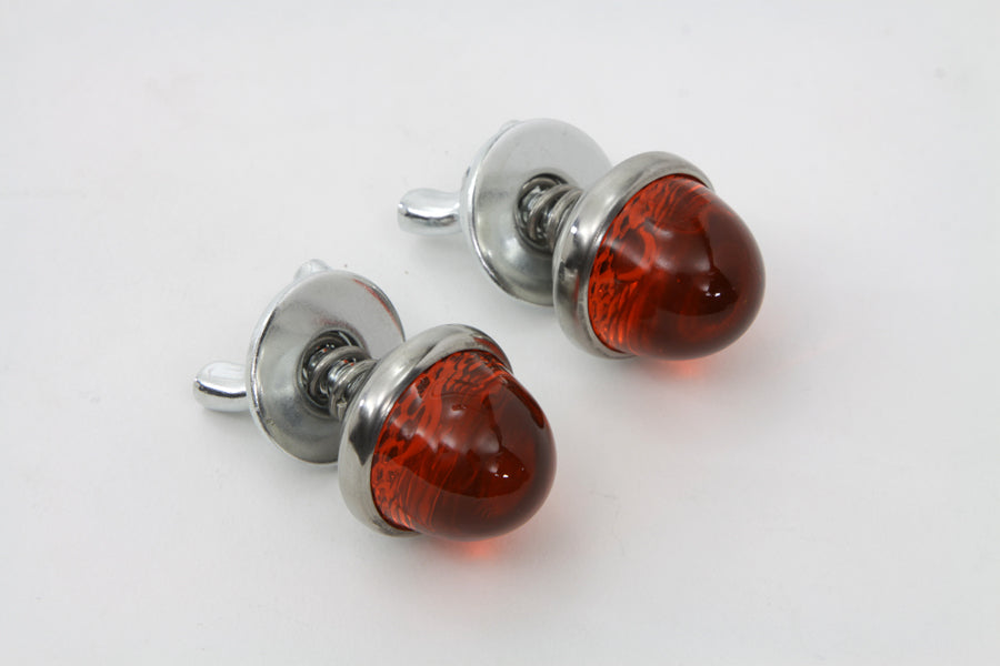 License Plate Reflector Set Amber 0 /  Custom application