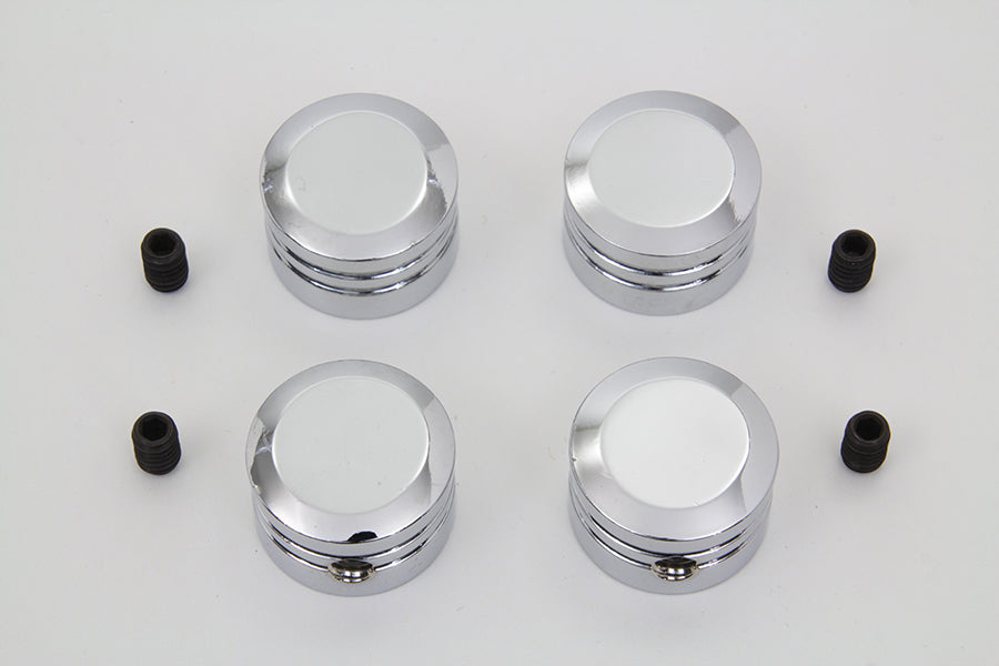 Head Bolt Cover Set Chrome 1999 / 2017 FXD 1999 / UP FLST 1999 / UP FXST 1999 / 2016 FLT