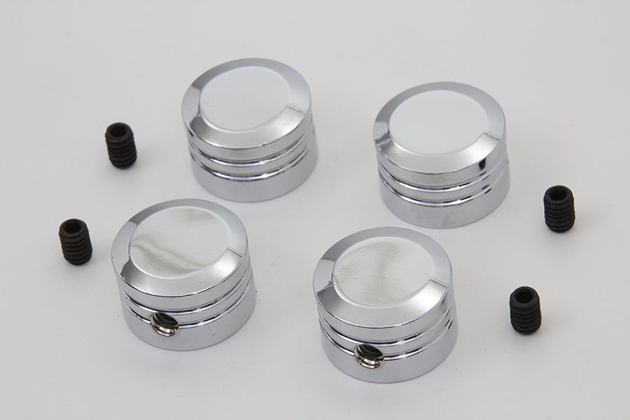 Head Bolt Cover Set Chrome 1999 / 2017 FXD 1999 / UP FLST 1999 / UP FXST 1999 / 2016 FLT