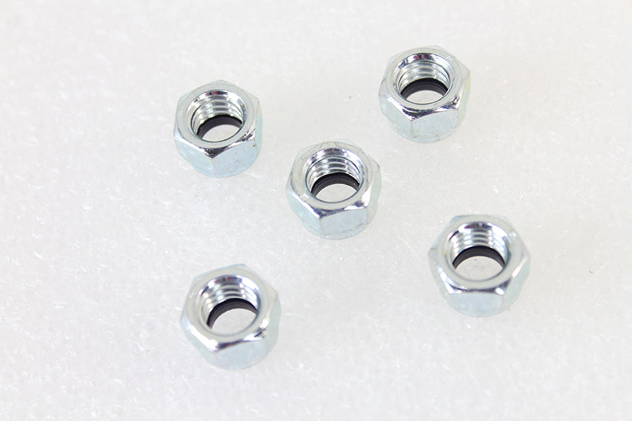 Zinc Plated 7/16 -14 Nyloc Locknut 0 /  All models