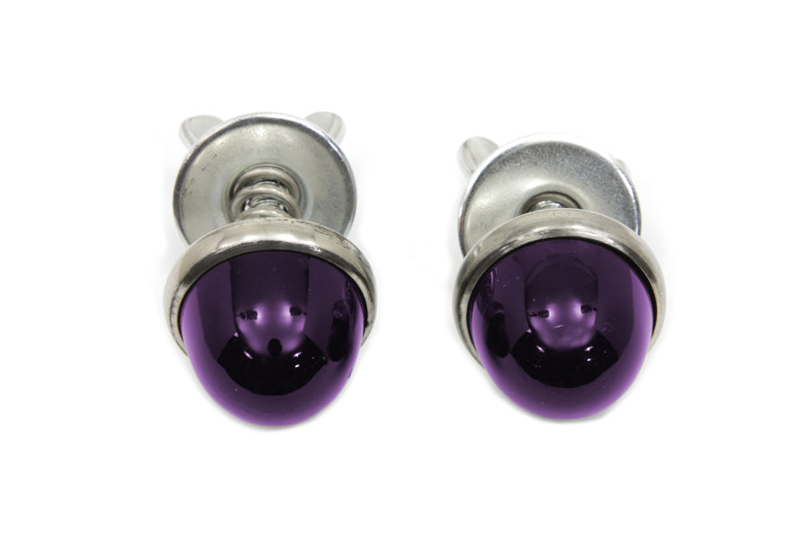 License Plate Reflector Set Purple 0 /  Custom application