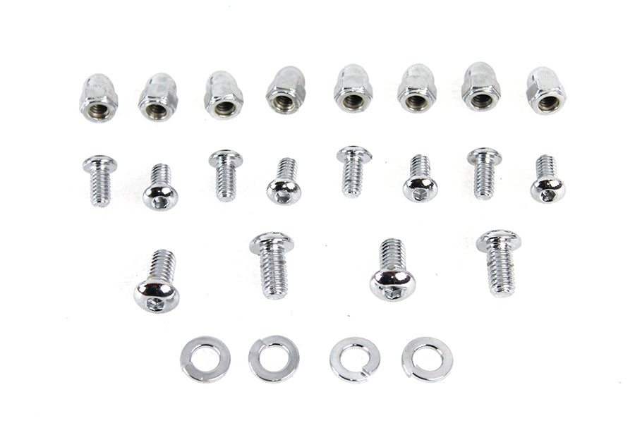 Fender Mount Chrome Allen Screw Kit 1973 / 1984 FX 1973 / 1984 XL 1982 / 1994 FXR 1982 / 1994 FXR