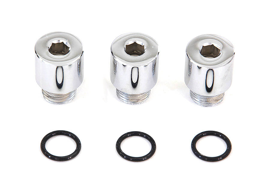 Oil Pump Plug Set Allen Type 1981 / 1984 FL 1981 / 1984 FX 1986 / 1998 FLST 1984 / 1998 FXST 1982 / 1994 FXR 1982 / 1994 FXR 1981 / 1998 FLT 1981 / 1998 FLT 1991 / 1998 FXD