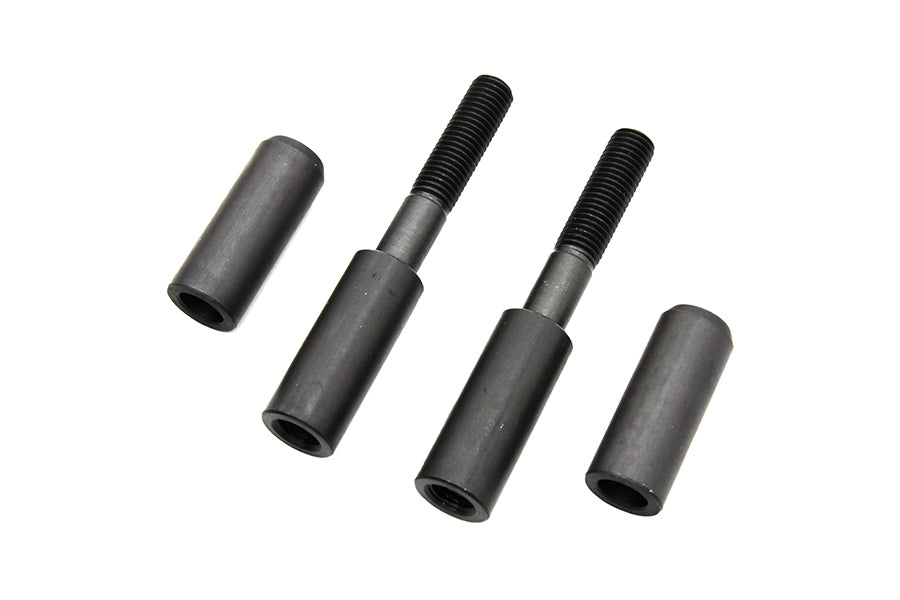 Black Phosphate Mirror Relocation Kit 1965 / UP All models to relocate mirrors 2 higher"