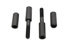 Load image into Gallery viewer, Black Phosphate Mirror Relocation Kit 1965 / UP All models to relocate mirrors 2 higher"