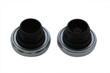 Load image into Gallery viewer, Ratcheting Style Gas Cap Set Vented and Non-Vented Chrome 1984 / 1995 FXST 1986 / 1995 FLST 1983 / 1984 FL 1983 / 1984 FX 1983 / 1994 FXR 1983 / 1995 FLT