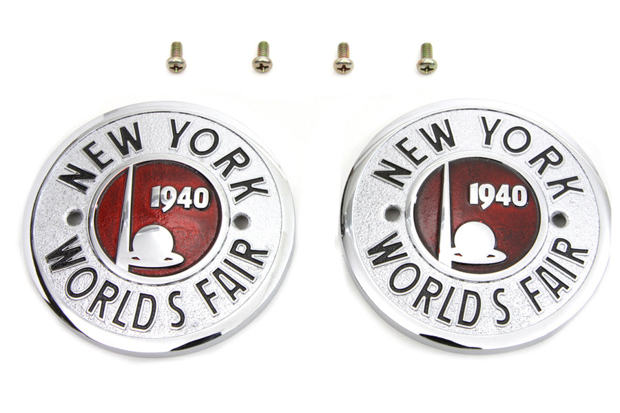 1940 World's Fair Round Tank Emblem Set 0 /  All universal