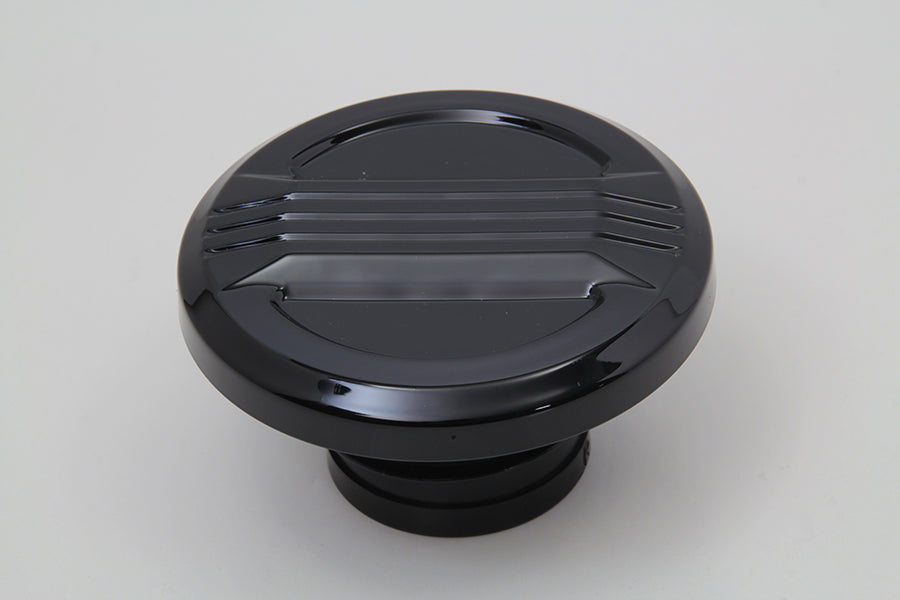 Air Flow Gas Cap Vented Black 1999 / UP FXST 1996 / UP FLST 1996 / UP XL 1996 / 2017 FXD