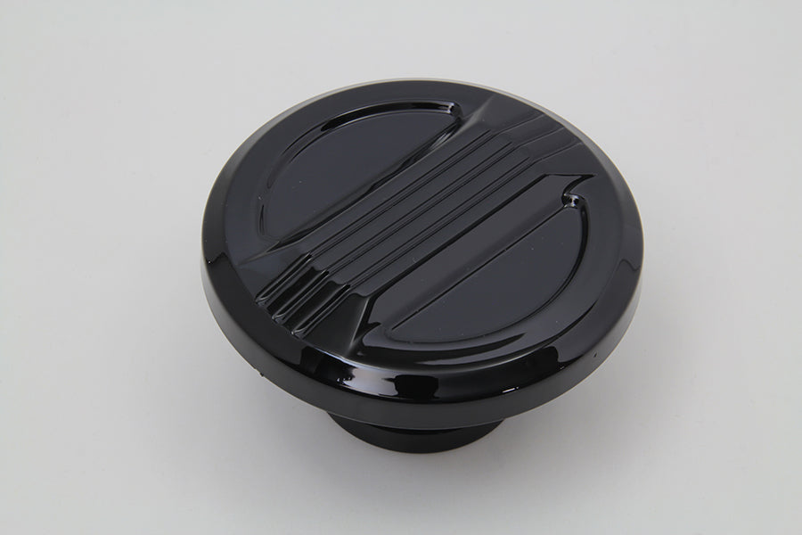 Air Flow Gas Cap Vented Black 1999 / UP FXST 1996 / UP FLST 1996 / UP XL 1996 / 2017 FXD