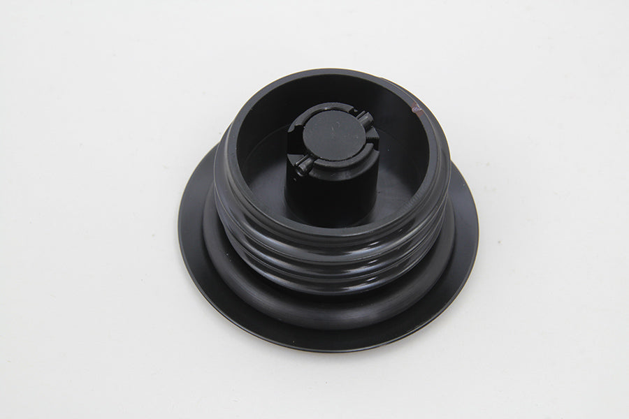 Wrinkled Look Pop-Up Gas Cap Vented Black 1999 / UP FXST 1999 / UP FLST 1999 / 2017 FXD