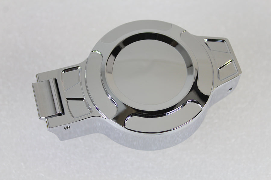 Flip Up Gas Cap Vented Chrome 1996 / UP XL 1996 / UP FLST 1996 / 2017 FXD 1996 / UP FXST
